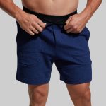 Men's Cloud Short (Heather Midnight Blue)