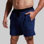 Men's Cloud Short (Heather Midnight Blue)