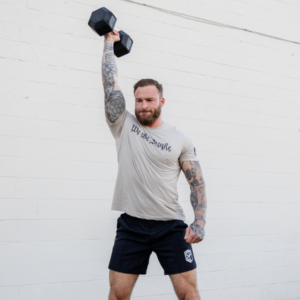 We The People Tee (Tan)