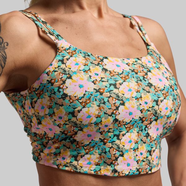 Don't Get It Twisted Sports Bra (Petal Perfect)