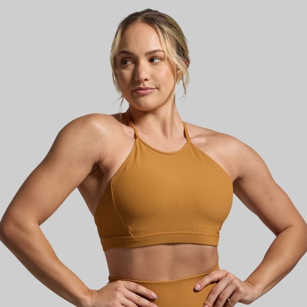 Break the Limits Sports Bra (Biscuit)