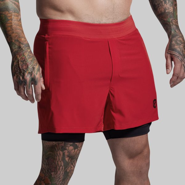 Versatile Short w/ Compression 5 (Adrenaline)