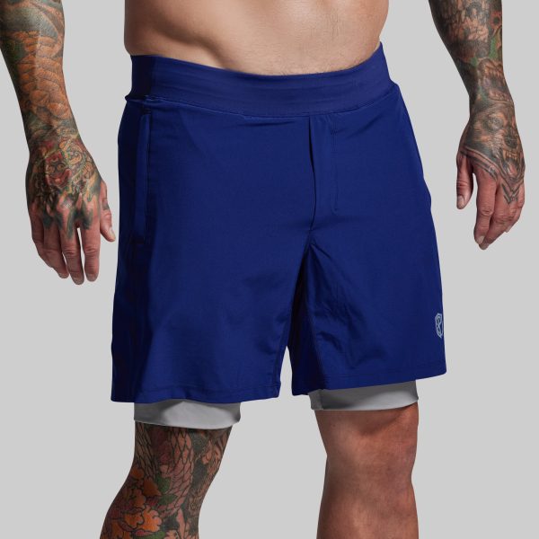 Versatile Short w/ Compression 7 (Cobalt)