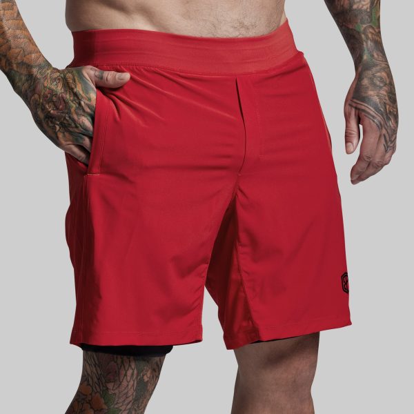 Versatile Short w/ Compression 9 (Adrenaline)