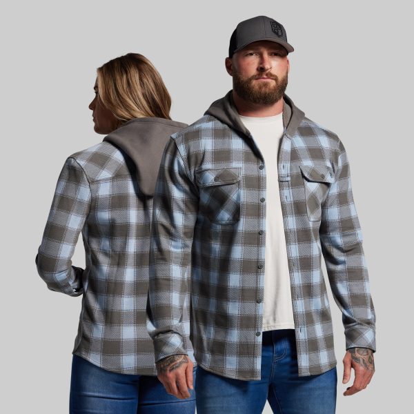 Hooded Woodsman Stretchy Flannel (Mountain High)
