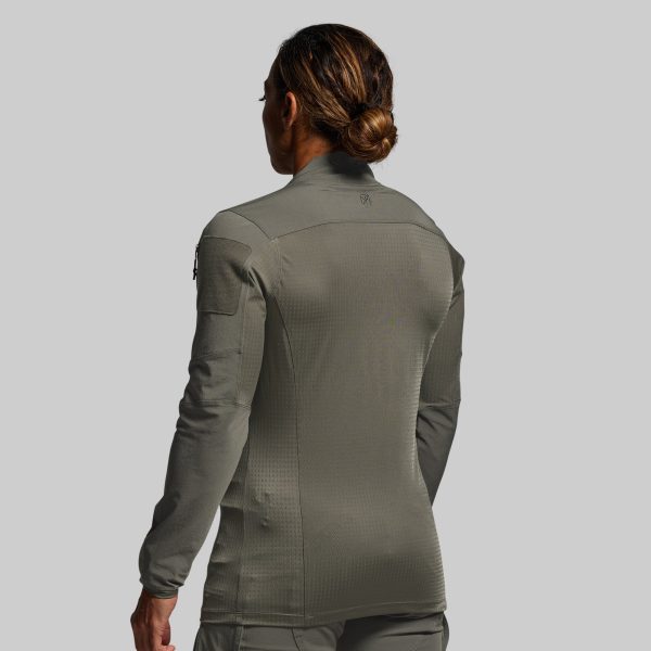 Women's Long Sleeve Op Top Pro (Ranger Green)