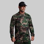 Long Sleeve Op Top (Woodland)