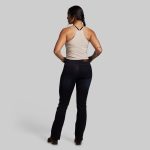 FLEX Stretchy Mid-Rise Boot Cut Jean (Black)