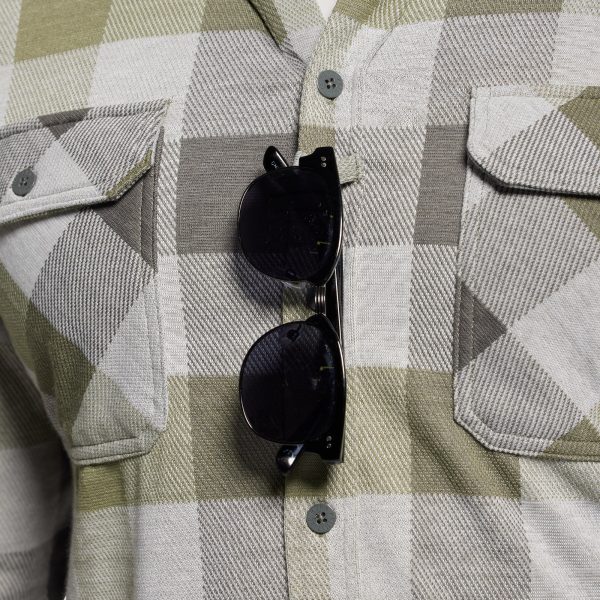 Hooded Woodsman Stretchy Flannel (Creekside)