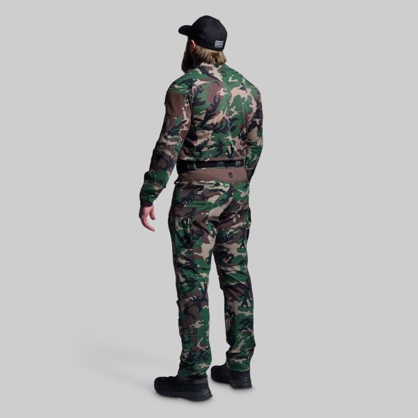 Long Sleeve Op Top Pro (Woodland)