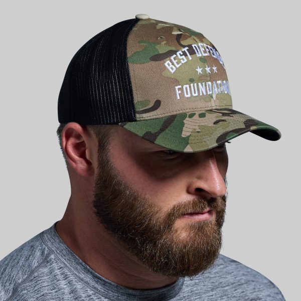 BDF Born Primitive Trucker Hat (Multicam)
