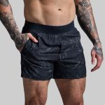 Versatile Short w/ Compression 5 (Black Marble)