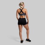 Your Essential Original Sports Bra (Thin Blue Line Gunmetal)