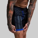 Versatile Short w/ Compression 7 (Thin Blue Line Gunmetal)