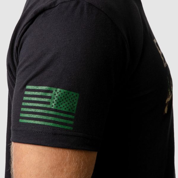 Hungriest Man Eats T-Shirt 2.0 (Woodland-Black)