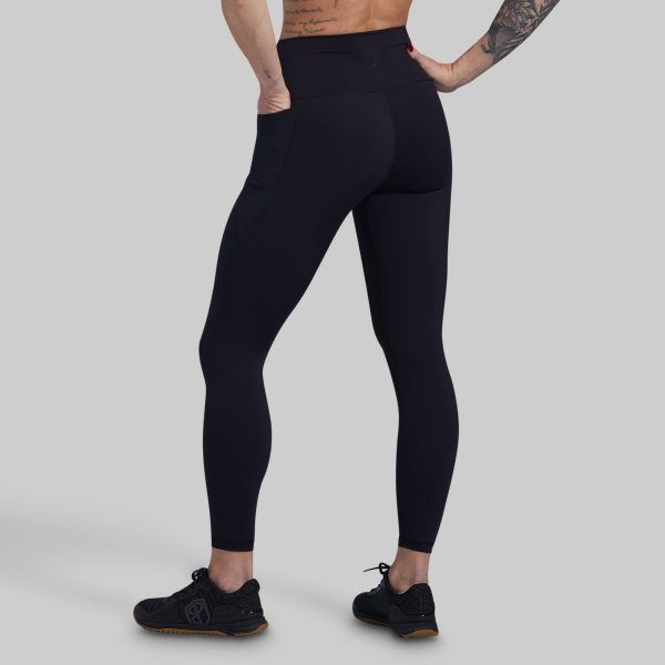 Synergy Full Length Legging w/ Pockets 2.0 (Black)