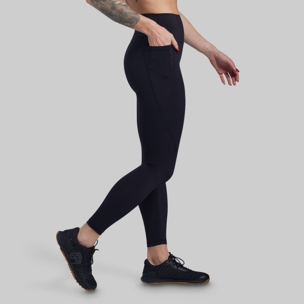 Synergy Full Length Legging w/ Pockets 2.0 (Black)