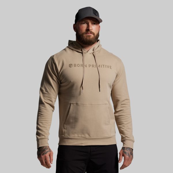 BP Classic Men's Unmatched Hoodie (Desert Tan)