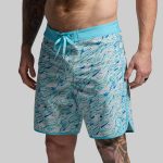 Island Short 8 (Blue Waves)