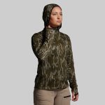 Women's Quiver Half Zip Hoodie 2.0 (Mossy Oak? Original Bottomland? 2025)