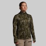 Women's Quiver Half Zip Hoodie 2.0 (Mossy Oak? Original Bottomland? 2025)