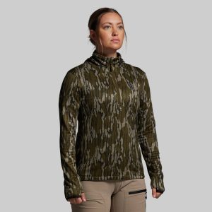 Women's Quiver Half Zip Hoodie 2.0 (Mossy Oak? Original Bottomland? 2025)