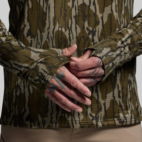 Quiver Grid Fleece Thermal Top (Mossy Oak® Original Bottomland® 2025)