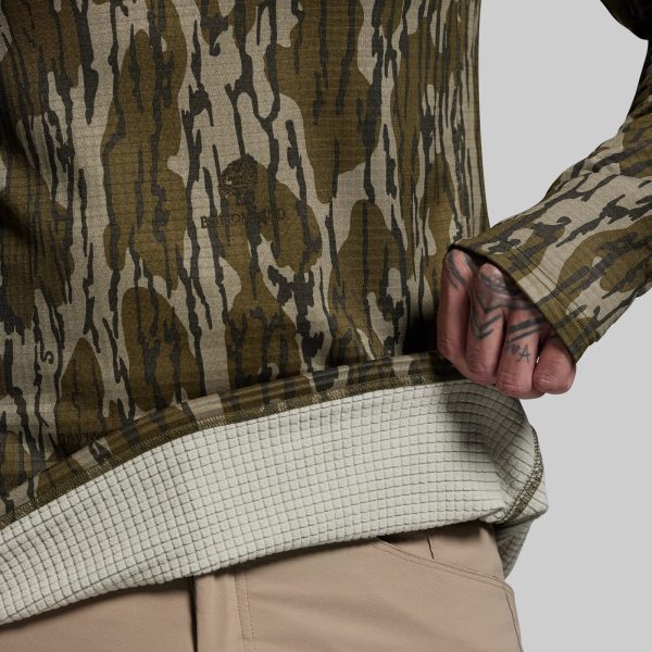 Quiver Grid Fleece Thermal Top (Mossy Oak® Original Bottomland® 2025)