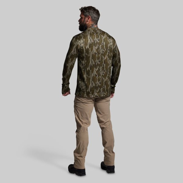 Quiver Grid Fleece Thermal Top (Mossy Oak® Original Bottomland® 2025)