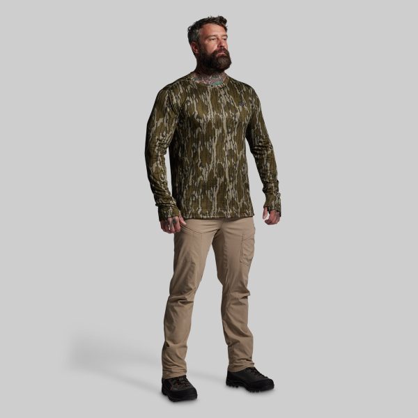 Quiver Grid Fleece Thermal Top (Mossy Oak® Original Bottomland® 2025)