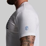 BP Flag Tee (White/Speckle)