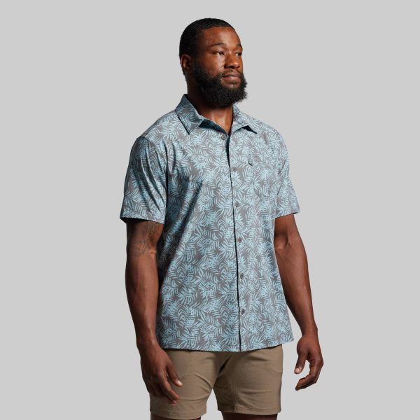 Voyager Button Up 2.0 (Cool Palm)