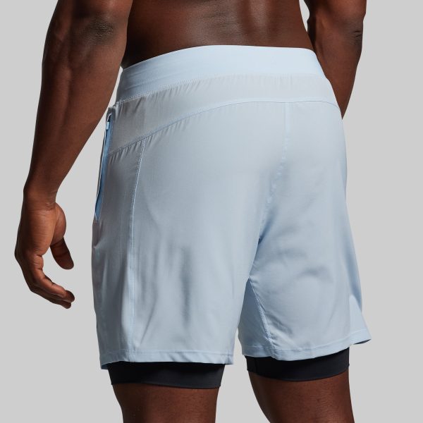 Versatile Short w/ Compression 7 (Chambray)