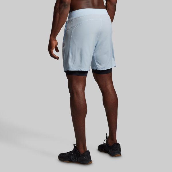 Versatile Short w/ Compression 7 (Chambray)