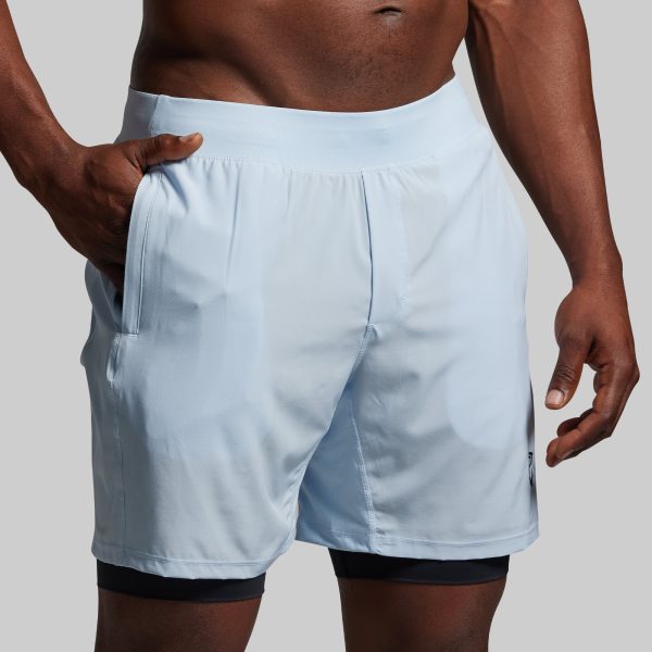 Versatile Short w/ Compression 7 (Chambray)