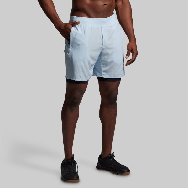 Versatile Short w/ Compression 7 (Chambray)