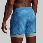 Versatile Short w/ Compression 5 (Glacier Blue)