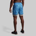 Versatile Short w/ Compression 7 (Glacier Blue)