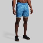Versatile Short w/ Compression 7 (Glacier Blue)