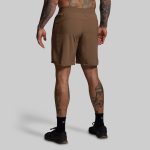 Versatile Short w/ Compression 9 (Coyote Brown)