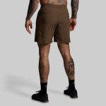 Versatile Short w/ Compression 7 (Coyote Brown)