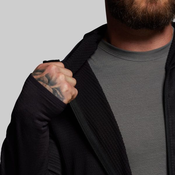 Quiver Full Zip Hoodie 2.0 (Black)