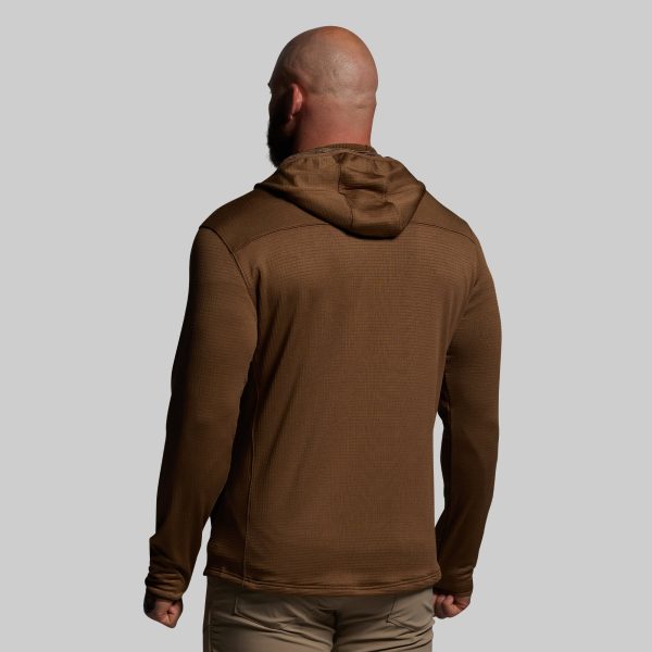 Quiver Full Zip Hoodie 2.0 (Coyote Brown)