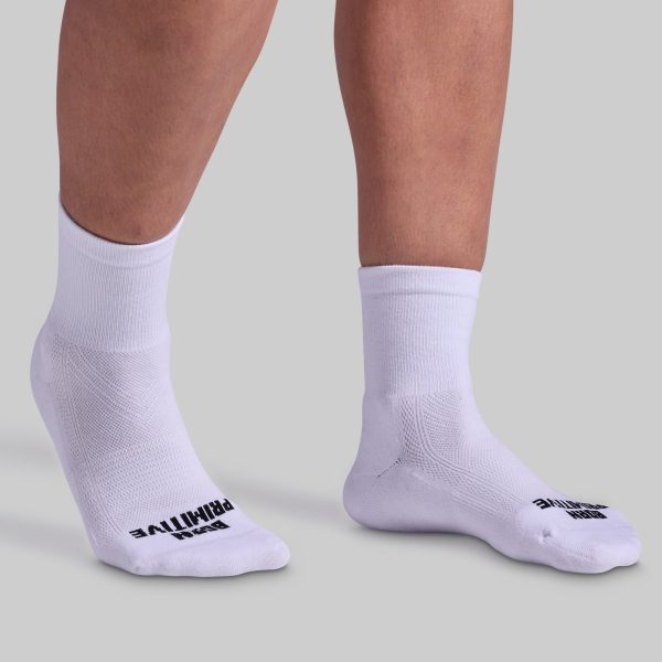 Performance Half Crew Sock (White)