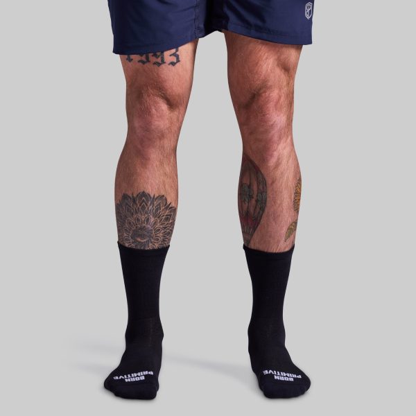 Performance Crew Sock (Black)