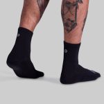 Performance Half Crew Sock (Black)