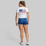 Worth Defending Crop Tee (White)