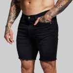 FLEX Stretchy Jort 7 (Black)