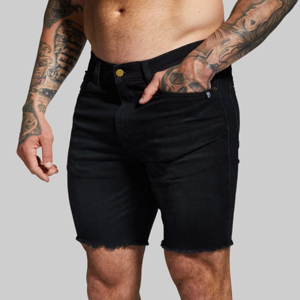 FLEX Stretchy Jort 7 (Black)