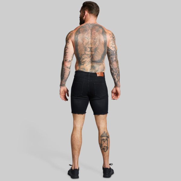 FLEX Stretchy Jort 7 (Black)